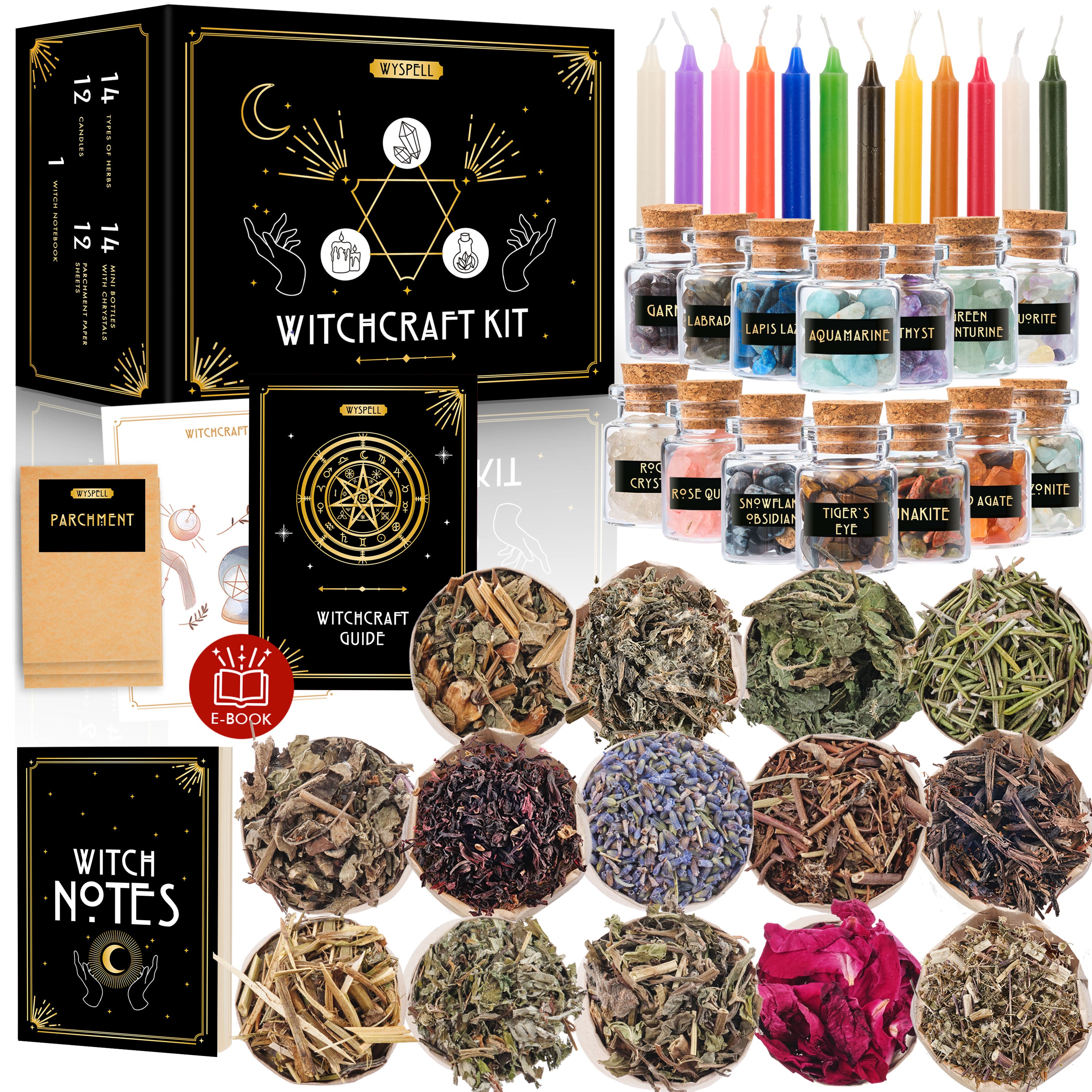54 PCS Witchcraft Kit