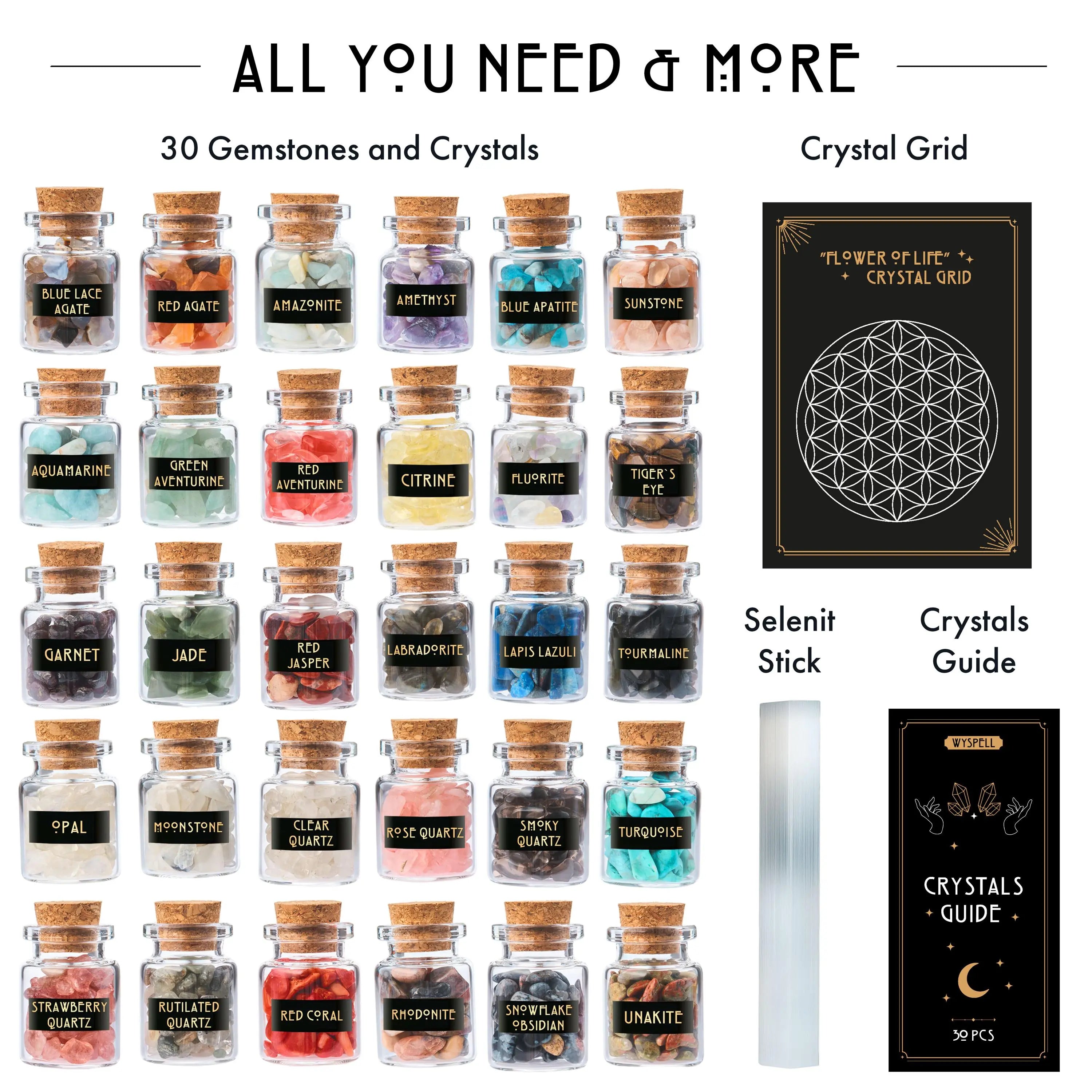 30 PCS Gemstone Kit - Wyspell