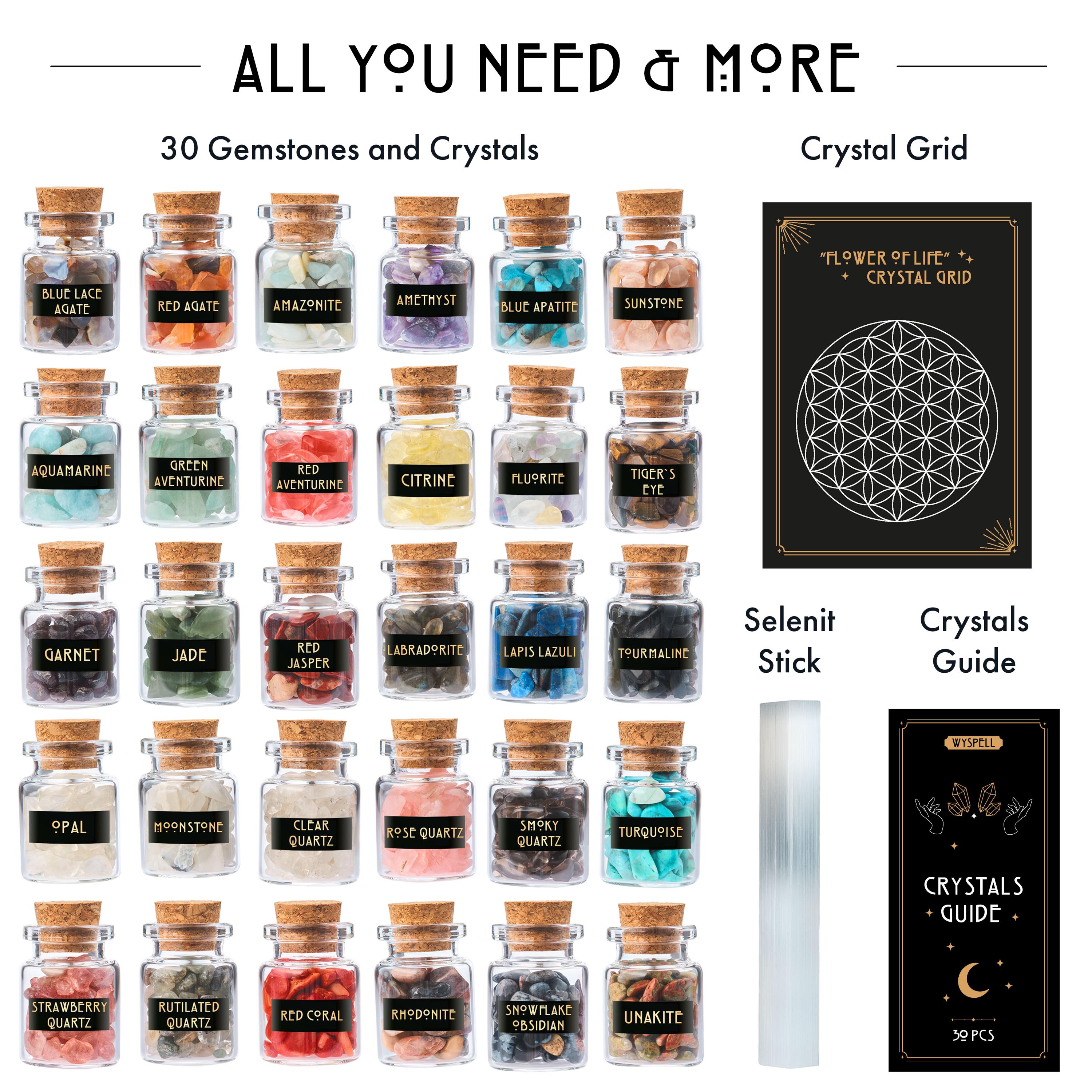 30 PCS Gemstone Kit