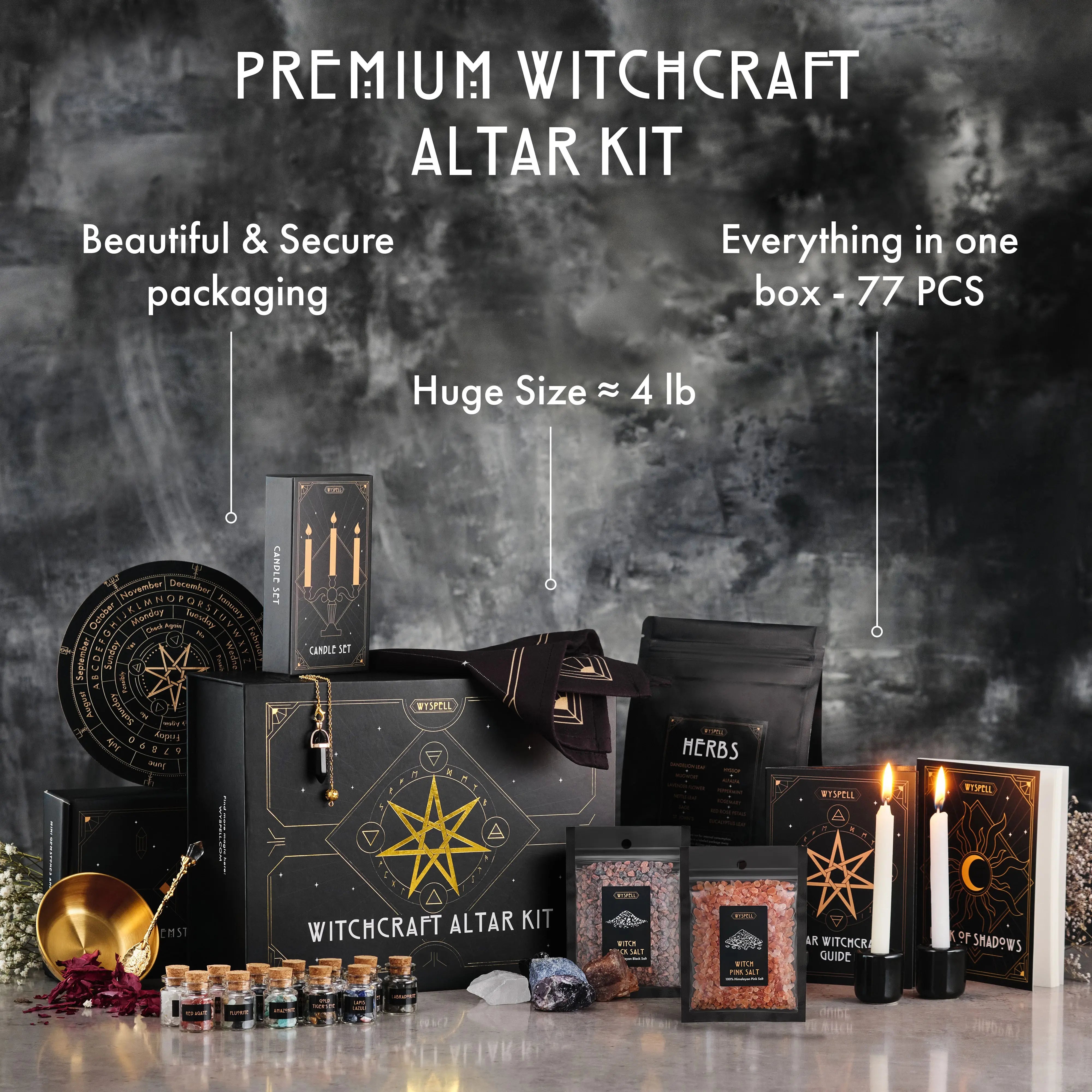 77 PCS Witchcraft Kit - Wyspell
