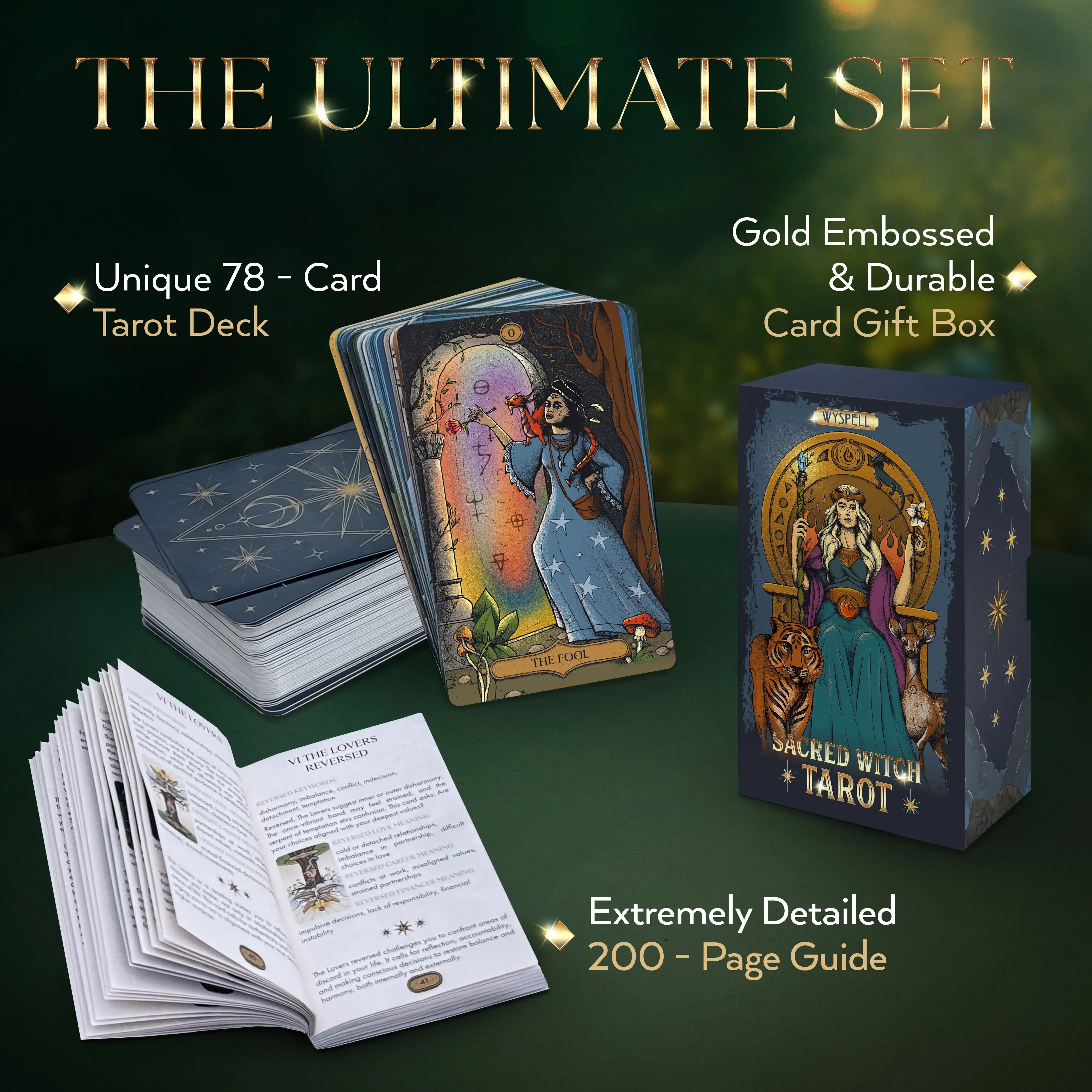 Sacred Witch Tarot Deck - Wyspell