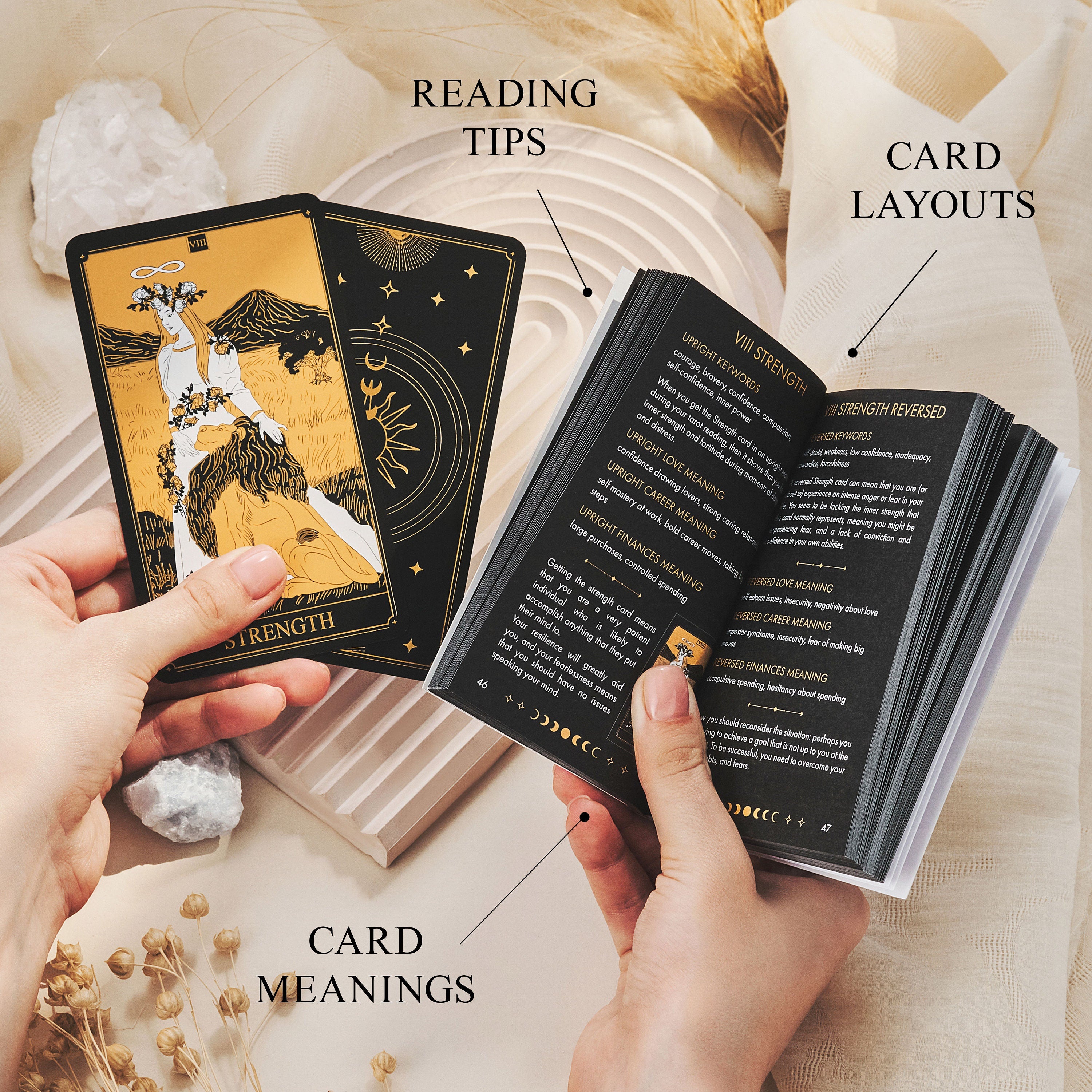 Gold Tarot Deck