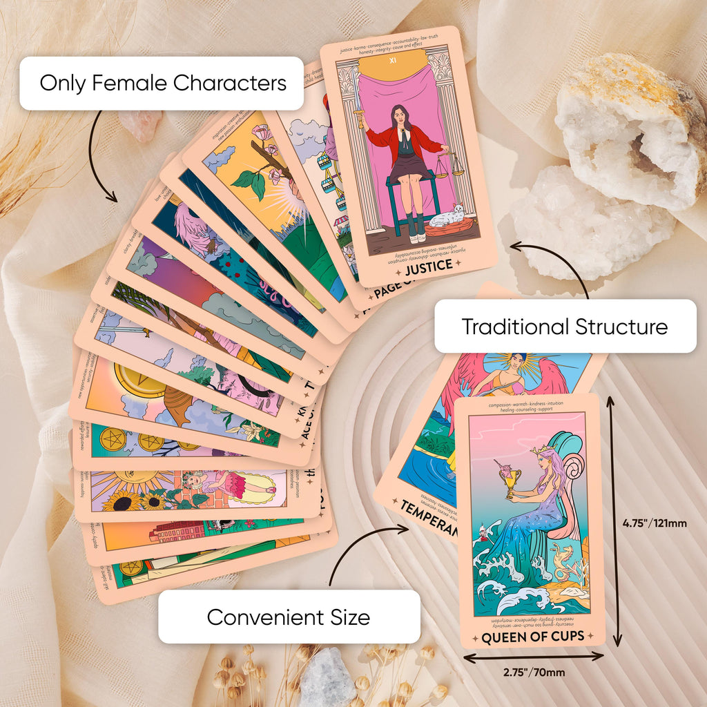 Neoteric Feminine Tarot (Keyword Edition)