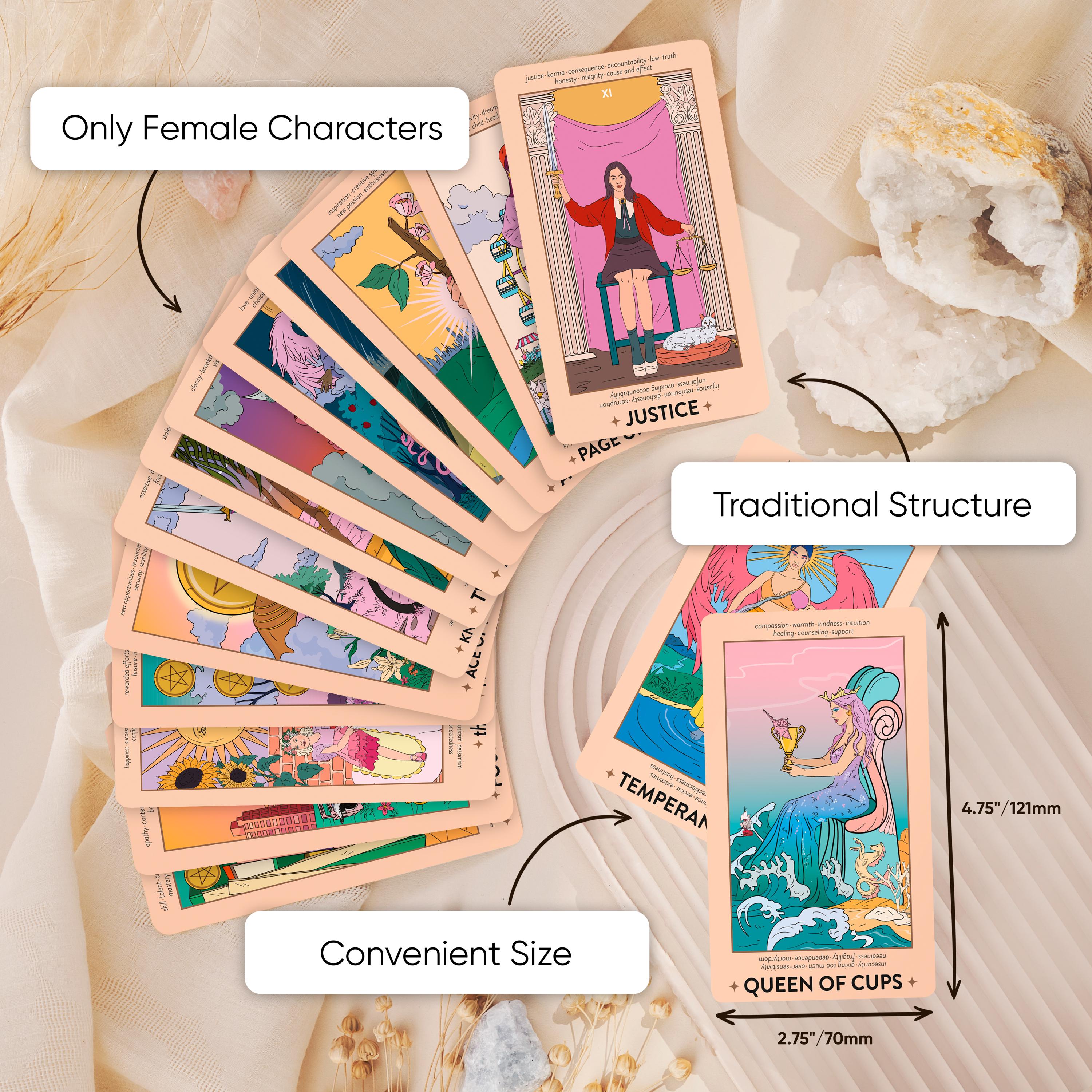 Neoteric Feminine Tarot (Keyword Edition)