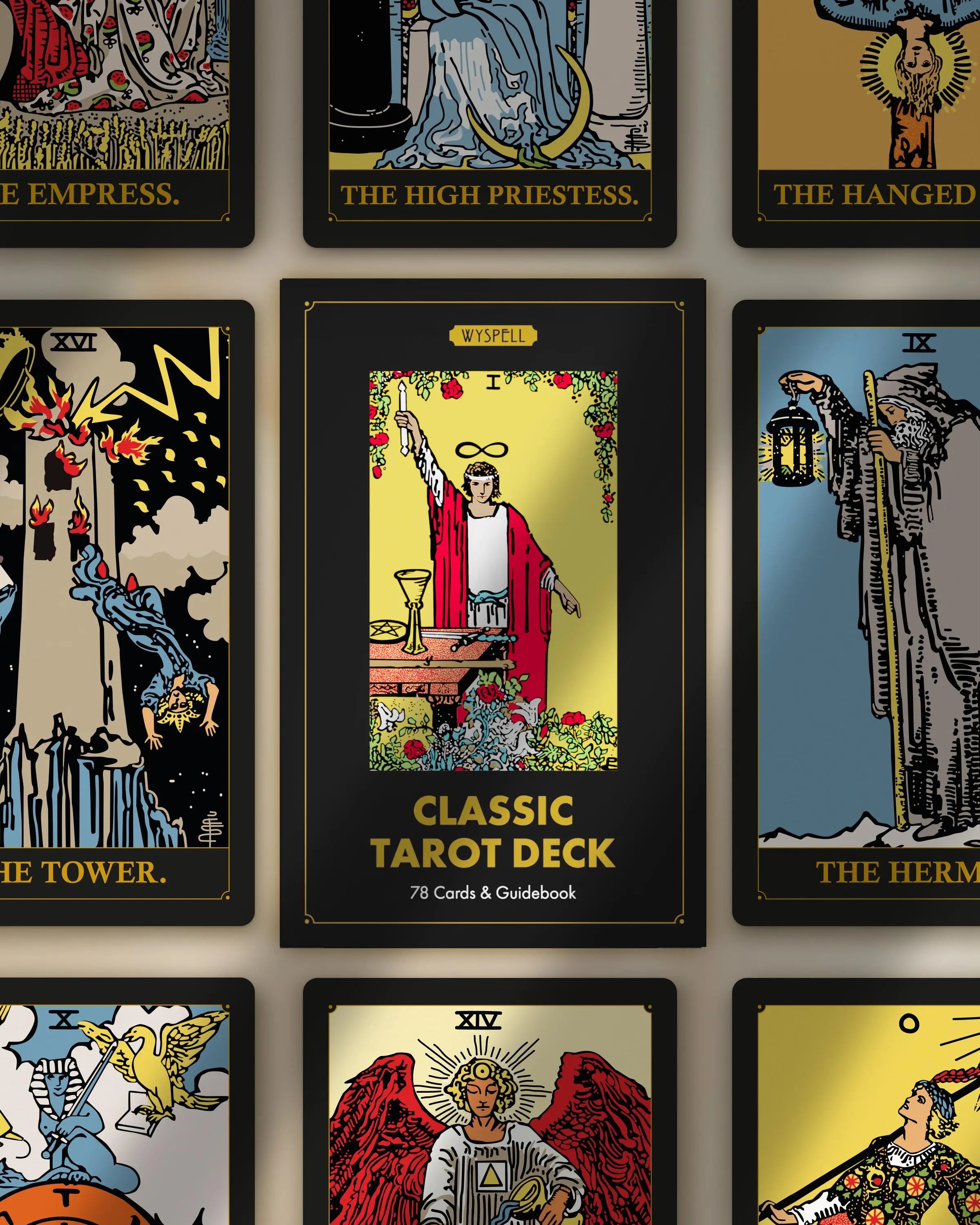 Classic Black Tarot - Wyspell