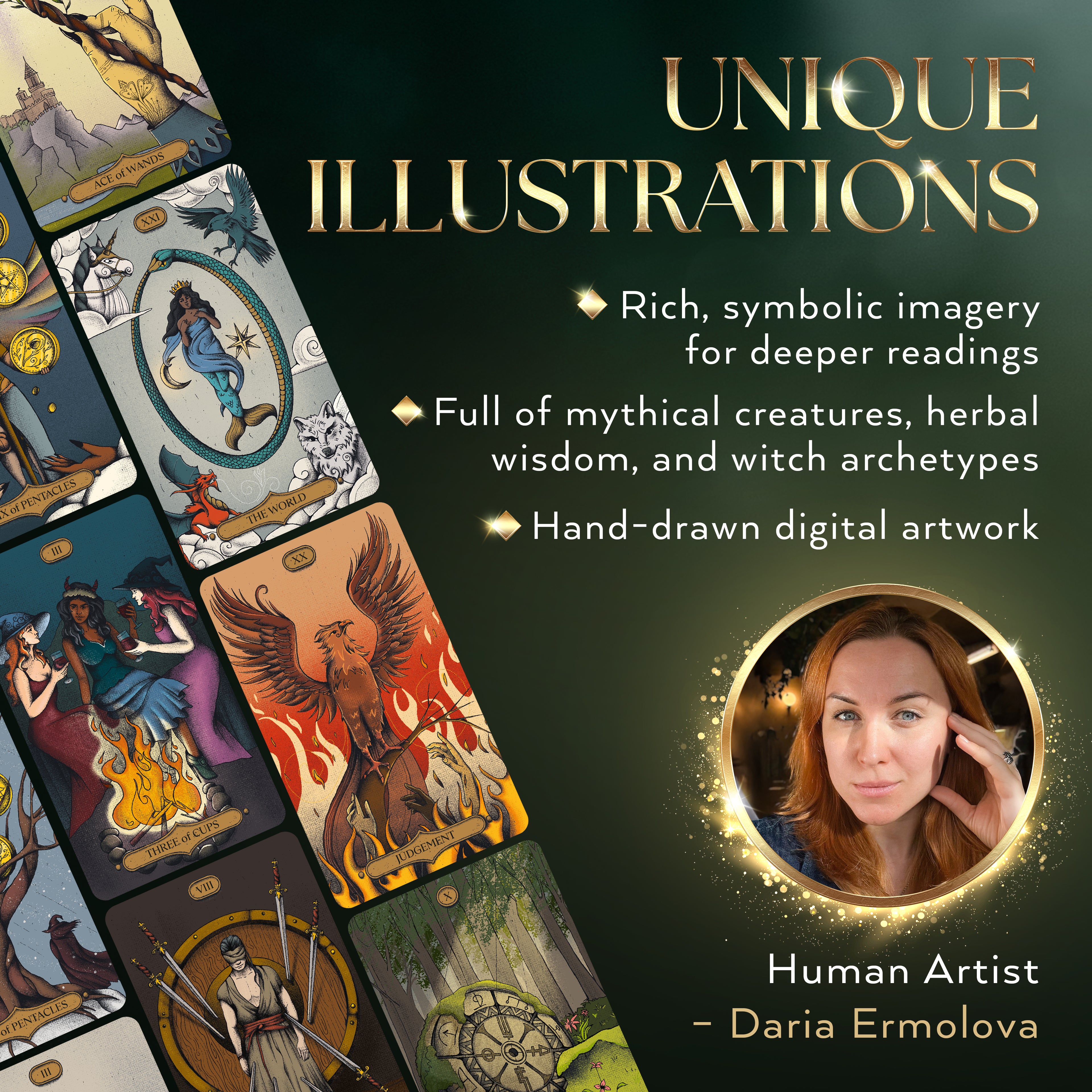 Sacred Witch Tarot Deck