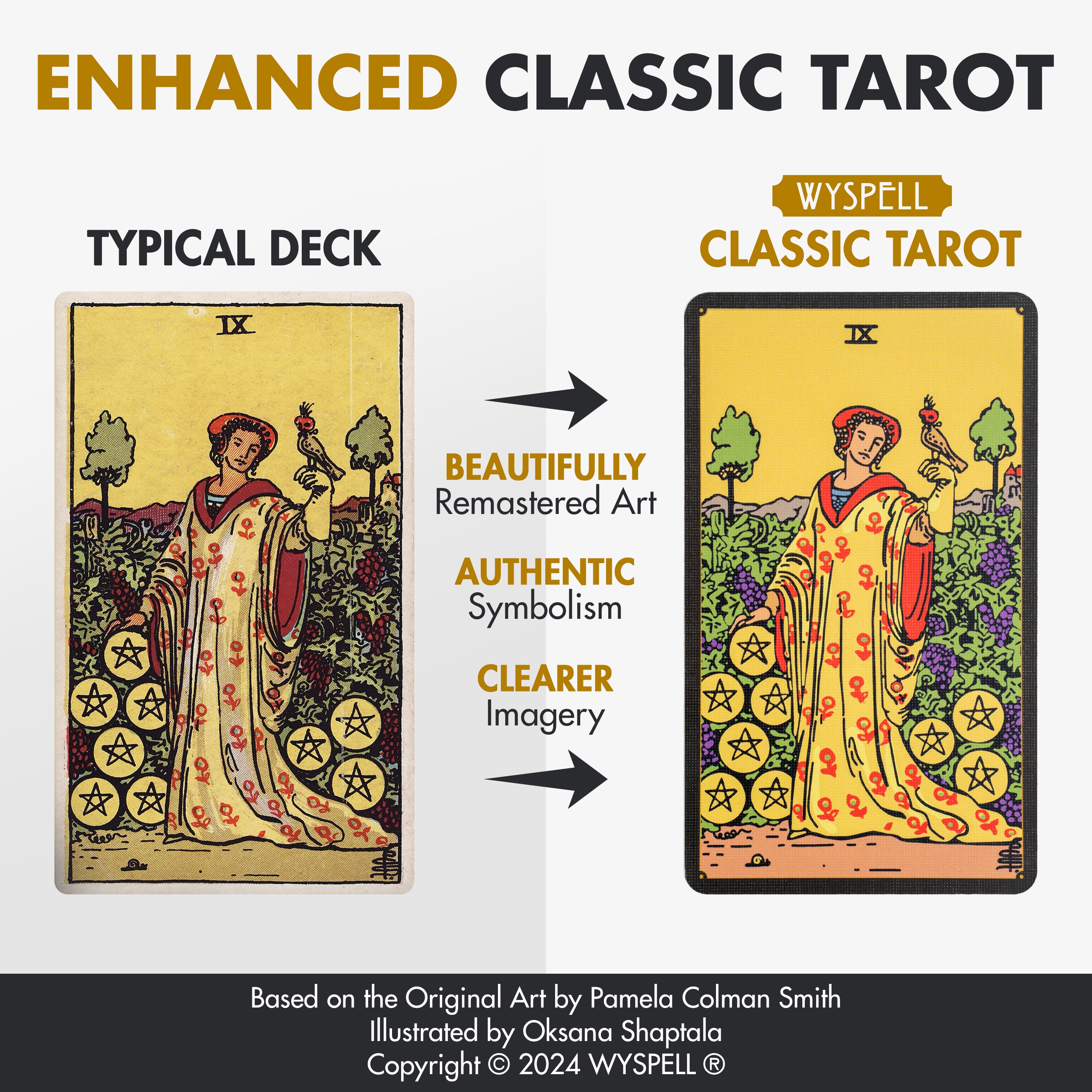 Classic Black Tarot