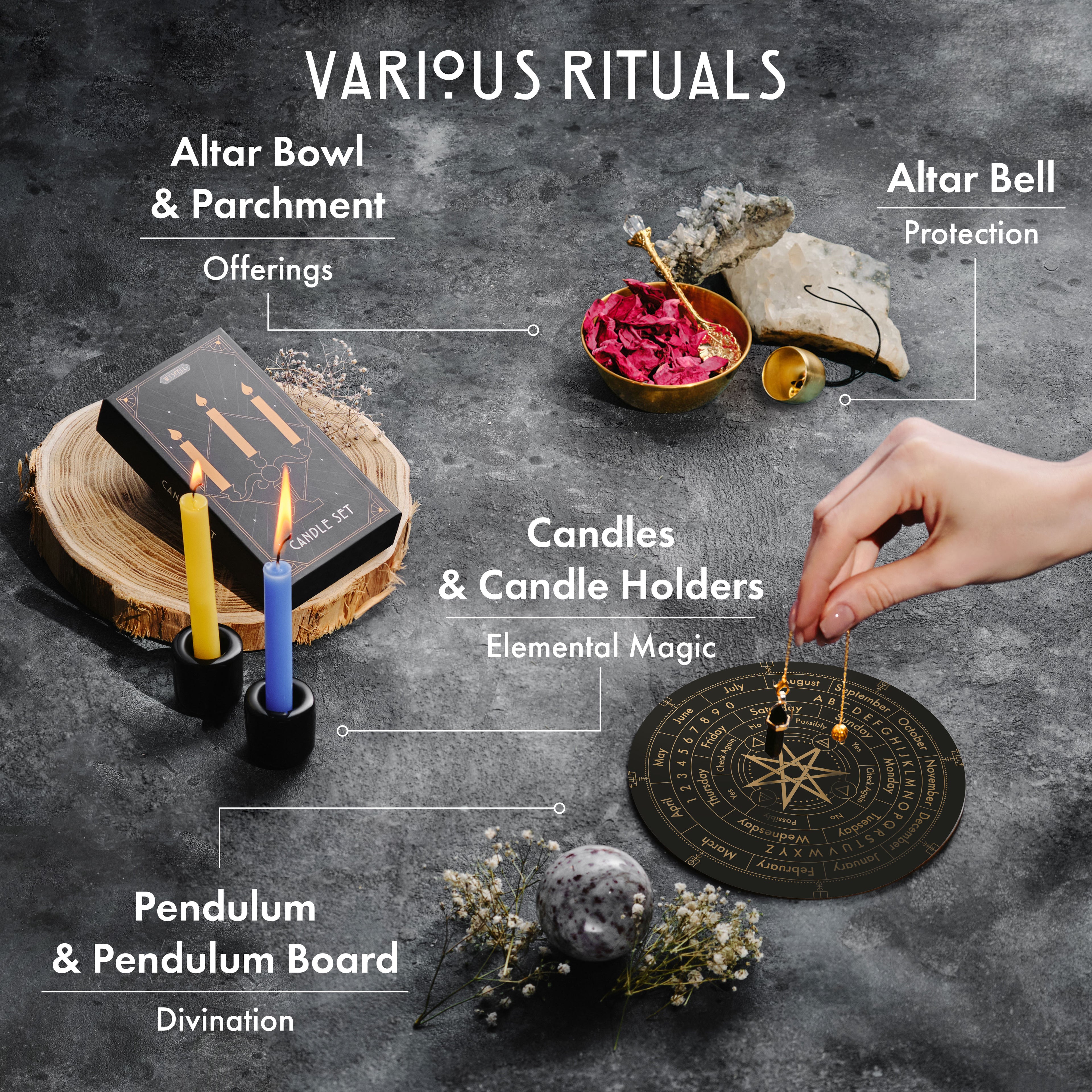 77 PCS Witchcraft Kit