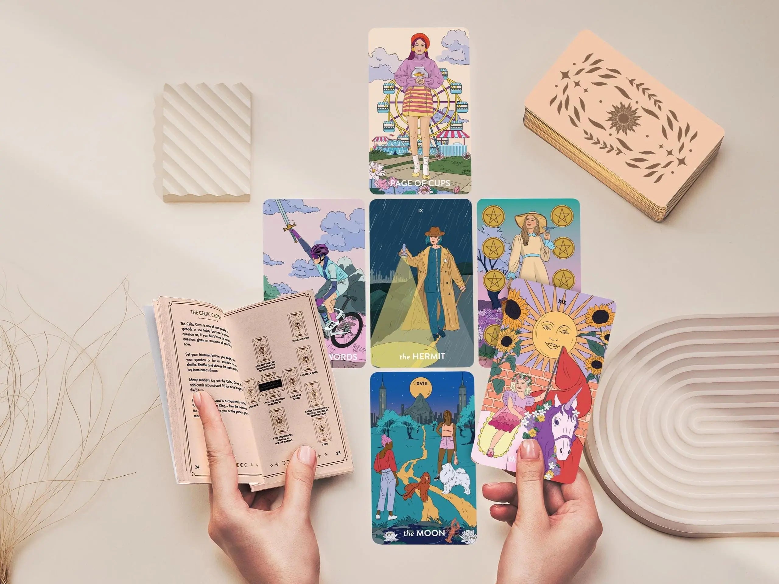 Neoteric Feminine Tarot (Full Resolution) - Wyspell