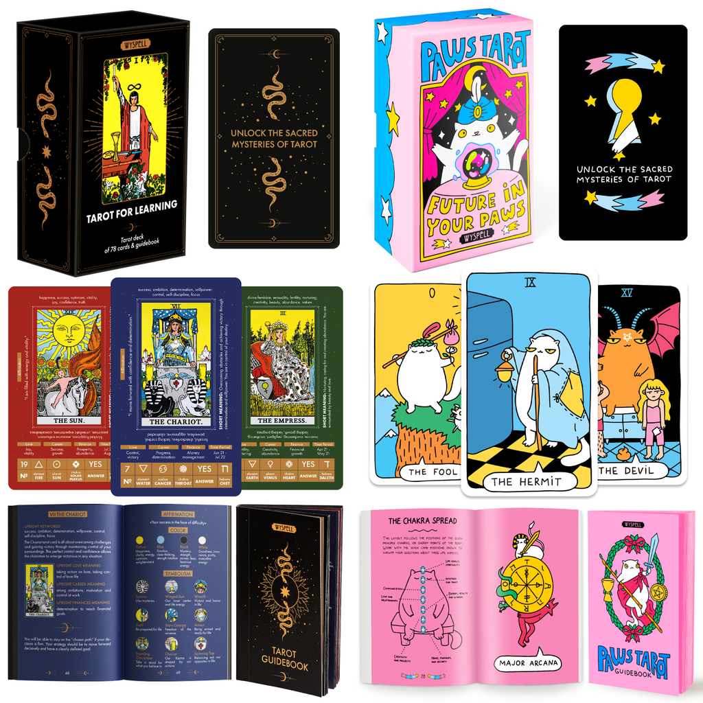 Learning & Aesthetic Tarot Decks