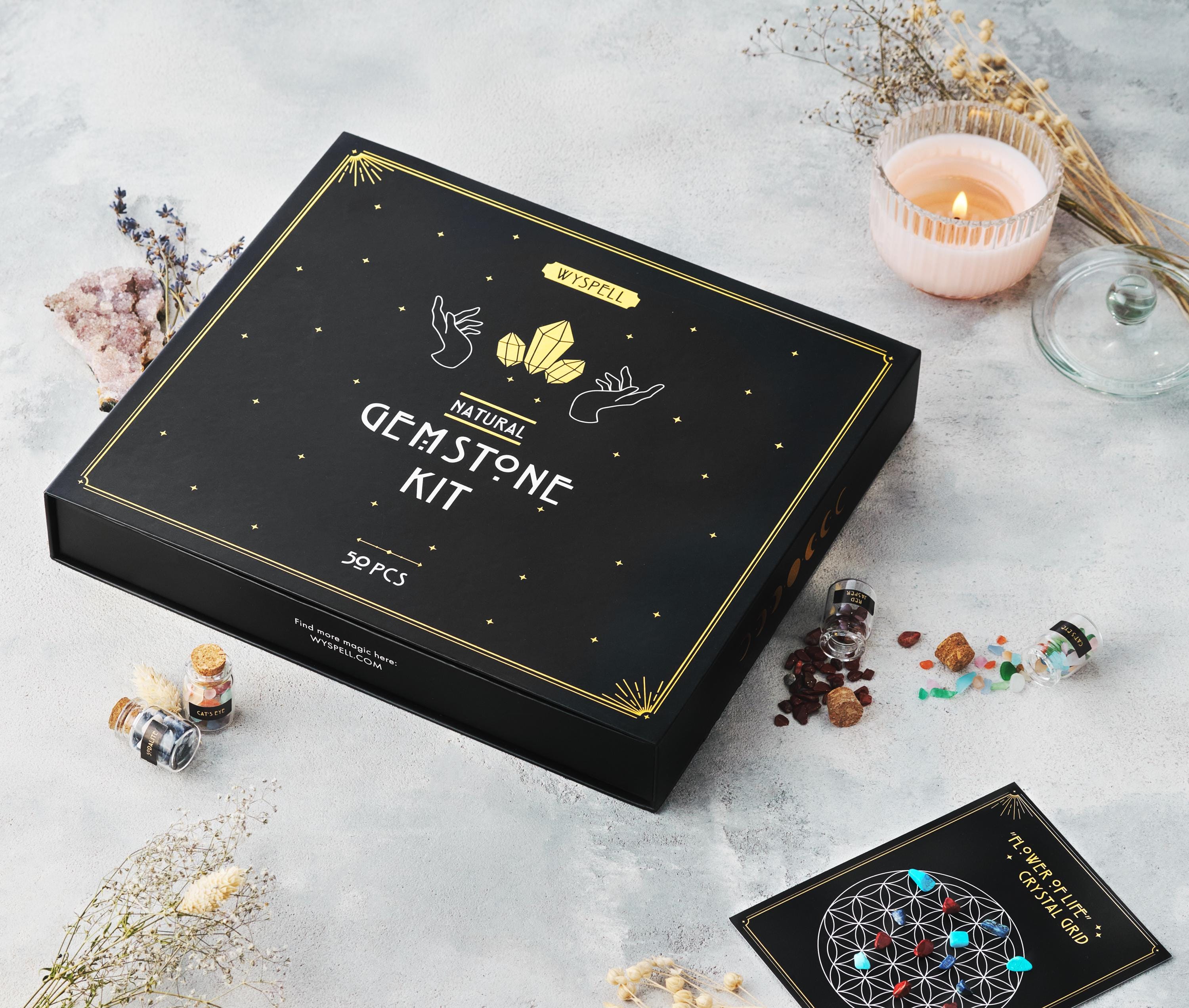 50 PCS Gemstone Kit – Futura People Inc