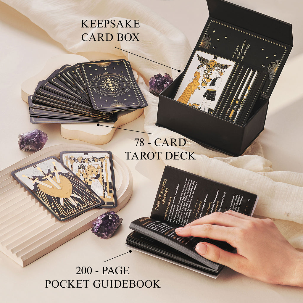 Gold Tarot Deck